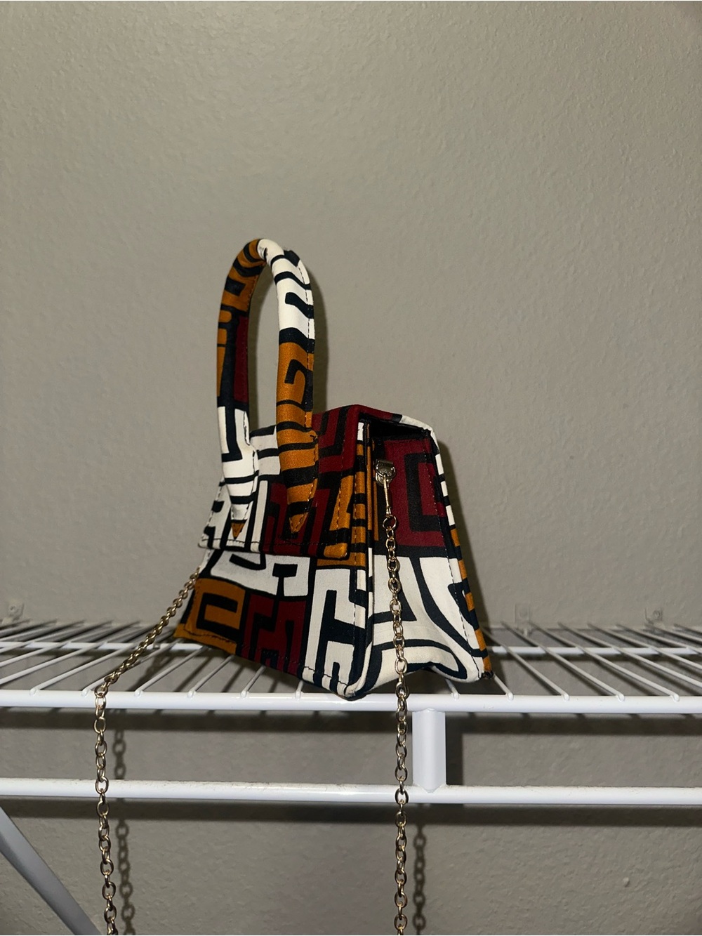 African Style Patterned Purse - Picture 2 of 5